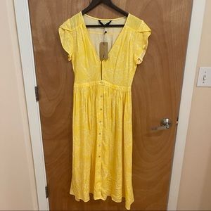 NWT Knot Sisters Yellow Dress